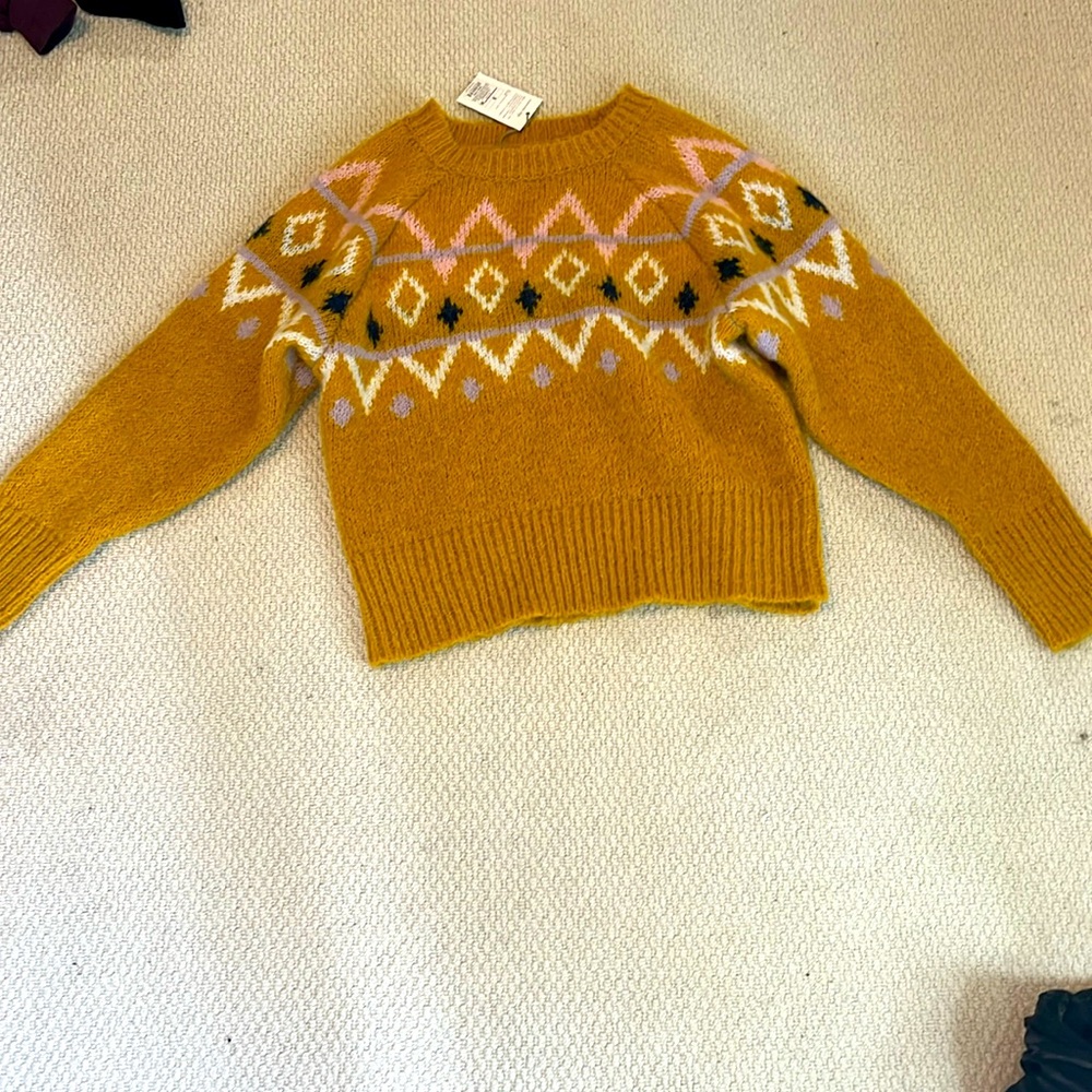 Yellow women’s sweater